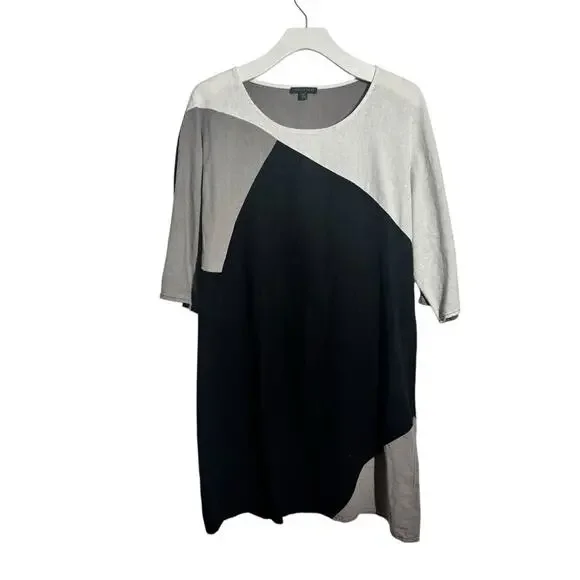 For Cynthia Dresses For Cynthia Shirt Dress Womens M Linen